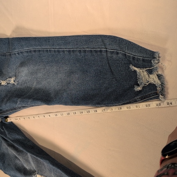 S.O.N.G. Maternity Distressed Skinny Jeans - Picture 5 of 7